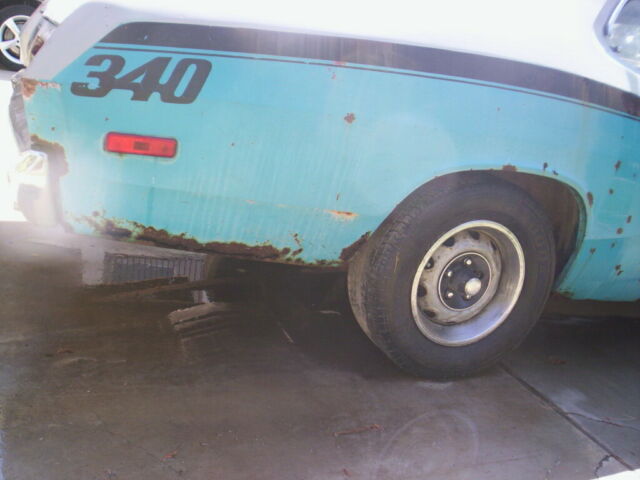 1972 duster 340 #,s match 727 trans 8 3/4 fender tag runs