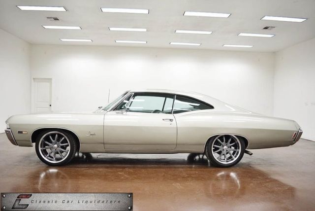 1968 chevrolet impala 62954 miles seafrost green 427 v8 (396 block) turbo 400