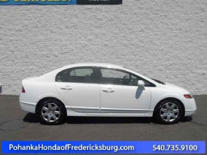 2007 honda civic sdn lx in fredericksburg, va