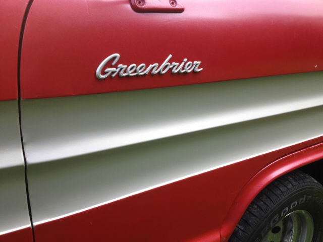 old classic corvair greenbrier van