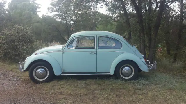 1966 vw beetle lt blue volkswagen bug original 1300 cc 6v