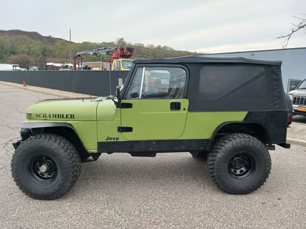 1983 jeep cj8 scrambler 5.3 ls swap lifted 35" tires full top 4x4 bobbed truck!