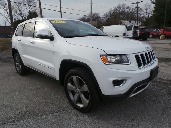 certified 2016 jeep grand cherokee 4wd limited wilmington, de 19808 for sale in wilmington, delaware