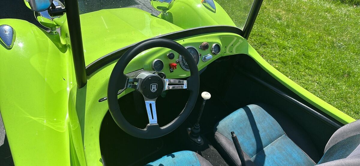 1973 volkswagen beetle (pre-1980) green dune buggy