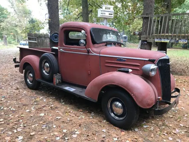 1937 chevrolet pickup 1/2 ton low cab truck