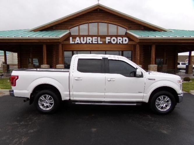 2015 ford f-150 lariat 4x4 lariat 4dr supercrew 5.5 ft. sb for sale in laurel, montana