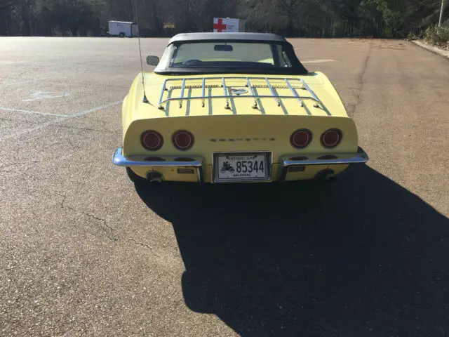 1968 chevrolet corvette convertible 427/435hp tripower (#'s matching)
