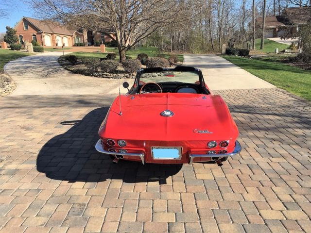 1965 duntov corvette sting ray convertible