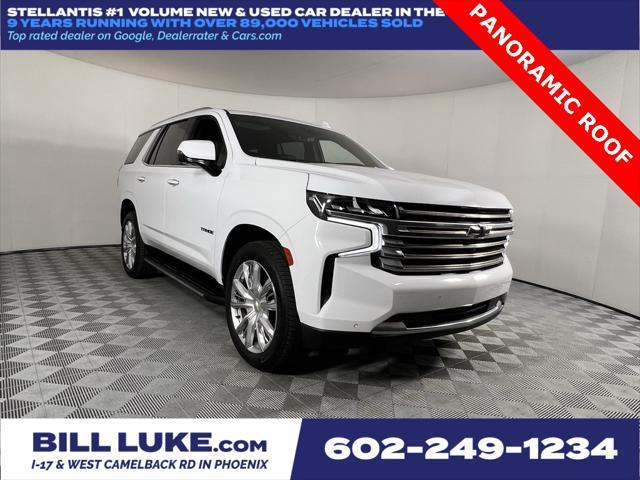 2022 chevrolet tahoe 4wd high country