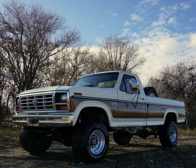 1985 ford f250 4x4, all original survivor truck, 1 owner, low miles, 460 v8