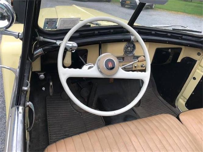 1950 willys jeepster in cadillac, michigan
