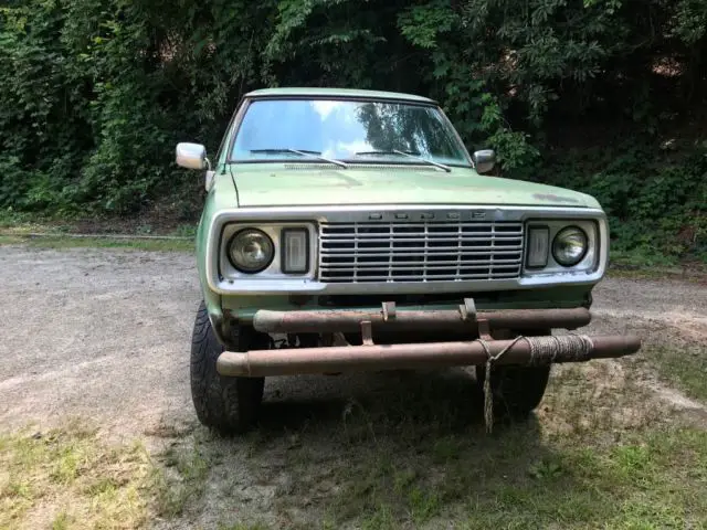 1978 dodge ramcharger *factory 440*. 4x4 *super rare*