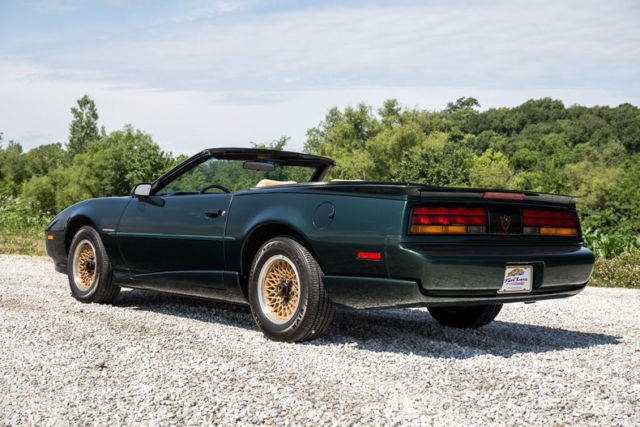 1991 pontiac firebird convertible 31k original miles rare 1 of 950 produced