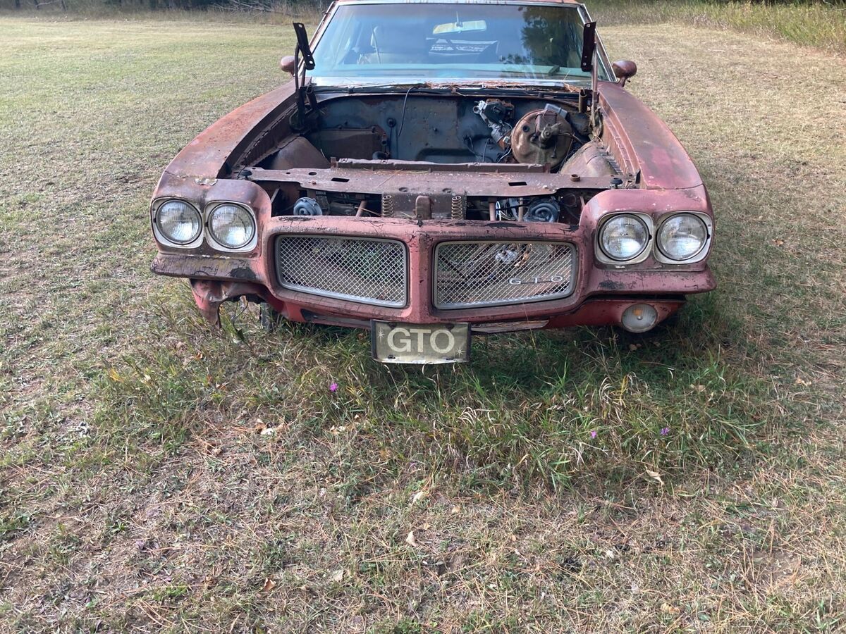 1971 pontiac gto project or parts car clear title
