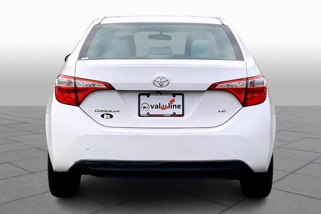 2016 toyota corolla le plus