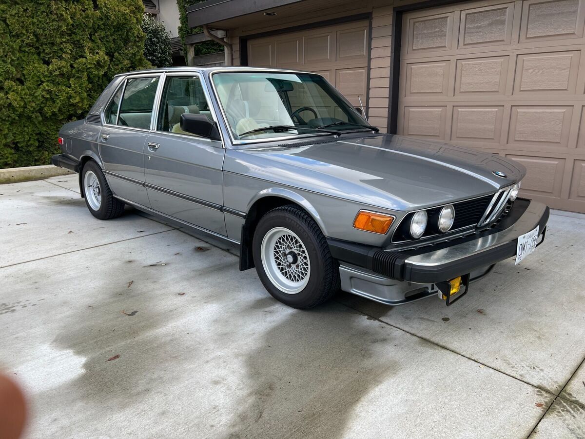 1981 bmw 528i - 5-speed transmission