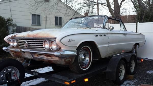 1961 buick lesabre base convertible 2-door 6.0l