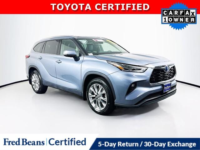 2022 toyota highlander hybrid limited