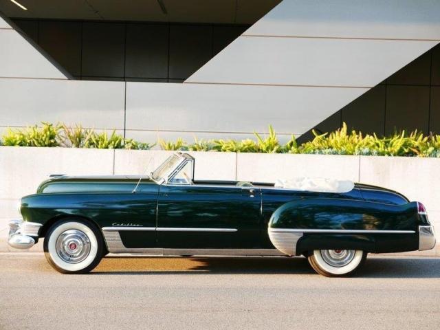 1949 cadillac other series 62 0 green convertible v8 automatic
