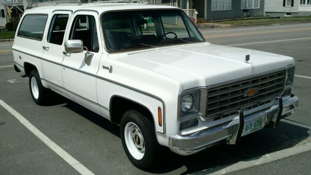 1976 chevrolet suburban silverado, c10, 454, 2wd, 43k