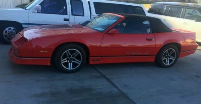 1990 iroc convertible camaro