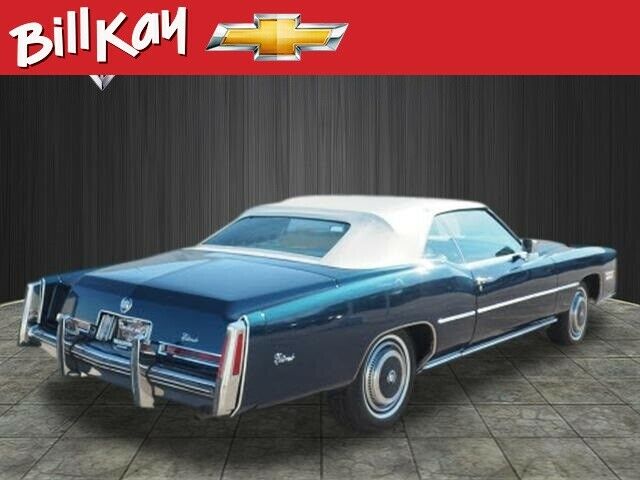 1976 cadillac el dorado 48440 miles blue coupe automatic