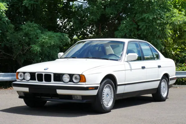 1990 bmw 5 series 525i 525 i e34 no reserve auction see youtube video