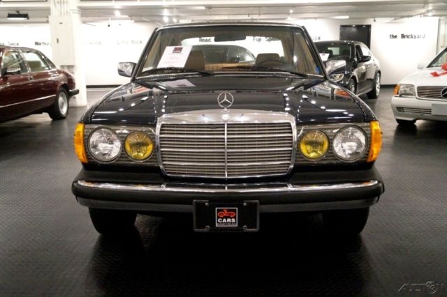 incredible low mile 300d turbo diesel 123 chassis ..all original paint and int !
