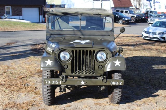1954 m38a-1 restored army jeep