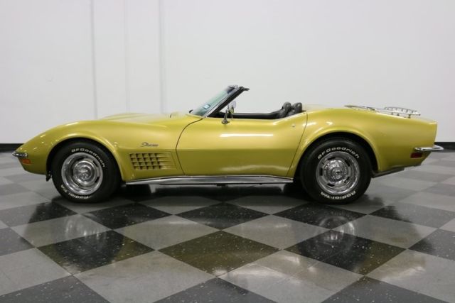 1971 chevrolet corvette convertible convertible 350 v8 3 speed automatic classic