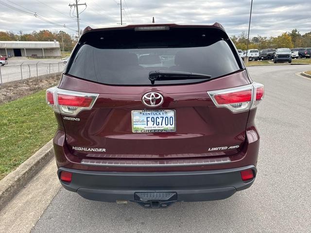 2016 toyota highlander limited platinum