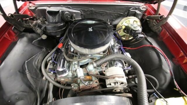 classic vintage chrome gto tribute 400 v8 3-speed auto transmission red