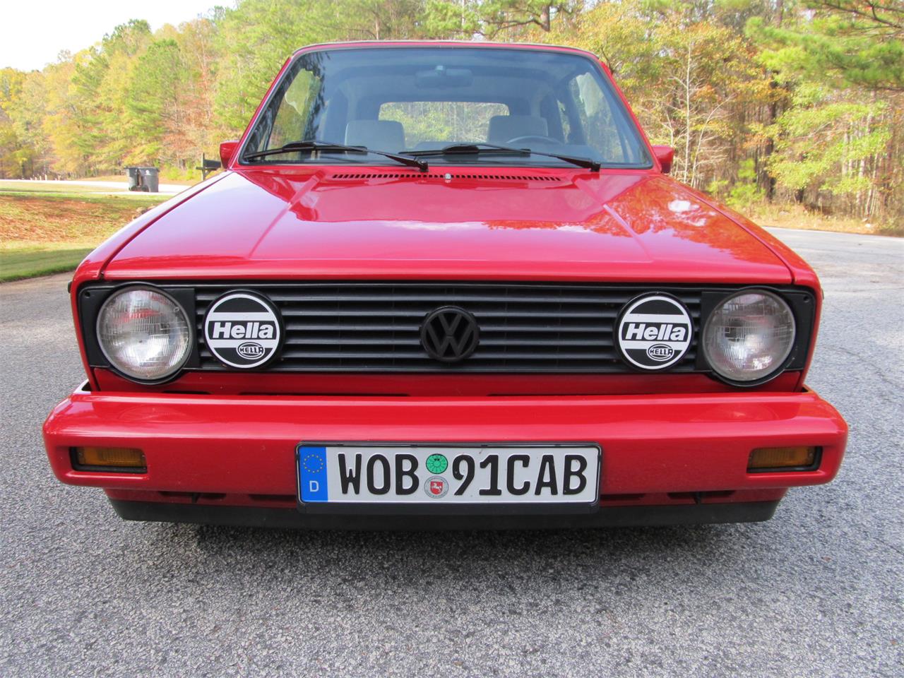 1991 volkswagen cabriolet