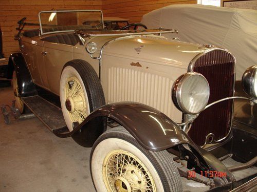 1929 chrysler dual cowl phaeton model 75 nice!