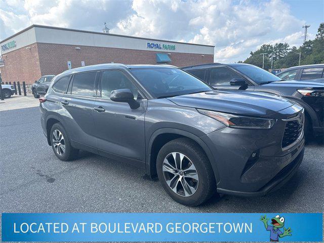 2021 toyota highlander hybrid xle
