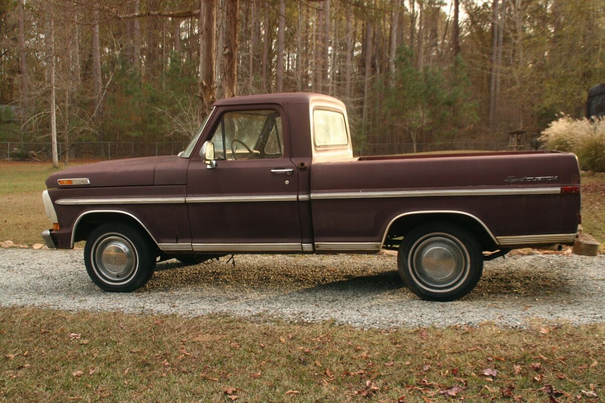 1970 ford f-100 truck. ever popular 5th gen f100 short box. hard to find !