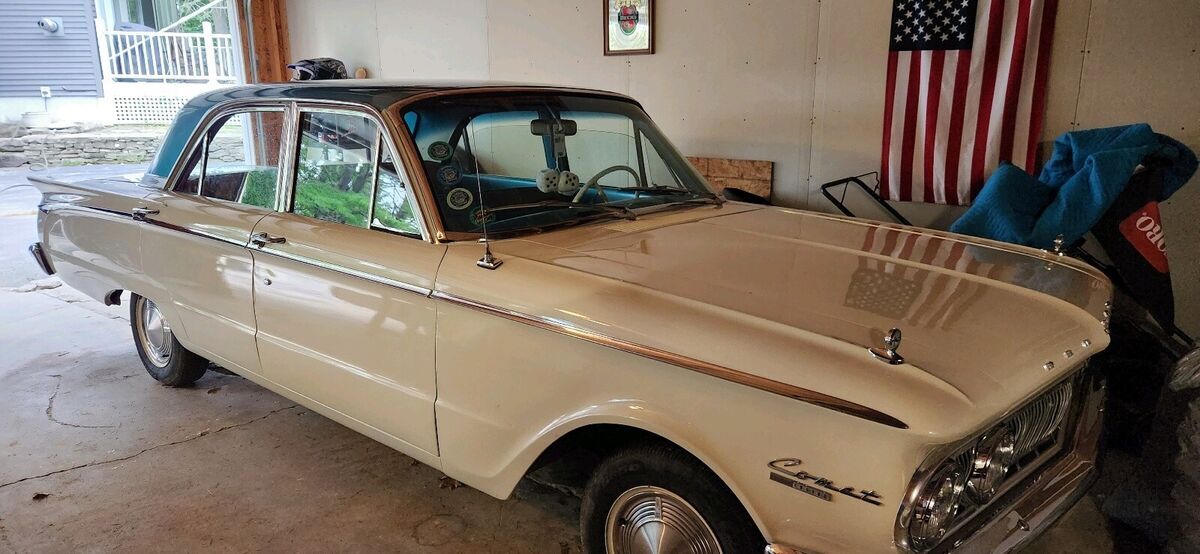 1962 mercury comet sedan white rwd automatic custom