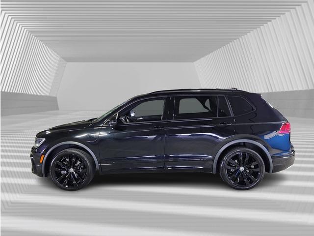2021 volkswagen tiguan 2.0t se r-line black