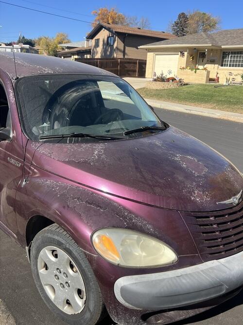 2001 purple pt cruiser