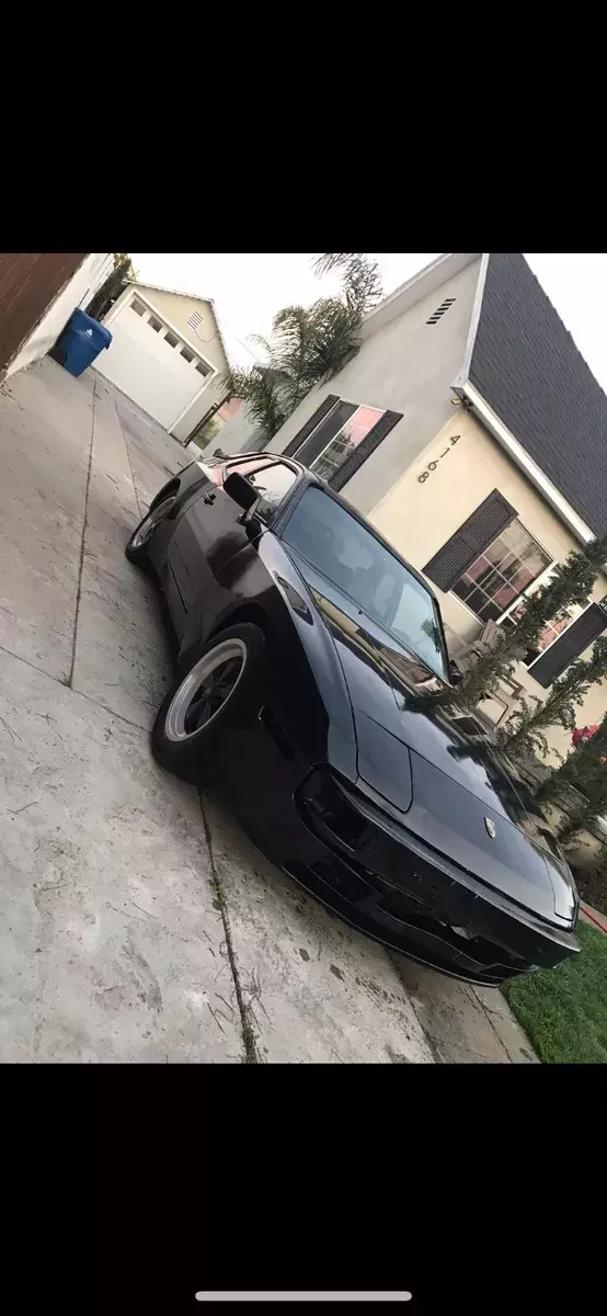 1983 porsche 944 black 5 speed manual