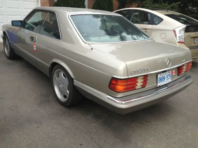 1986 mercedes-benz 560sec base coupe 2-door 5.6l amg package