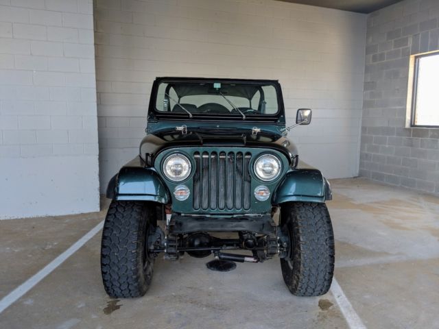 1982 jeep cj5 (v8, 3-speed, 35" tires)