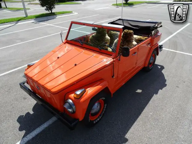orange 1974 volkswagen thing suv h4 4 speed manual available now!