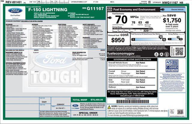 2022 ford f-150 lightning lariat