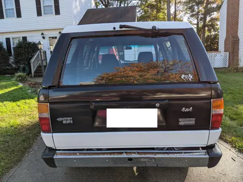 1989 toyota 4runner v6 4x4