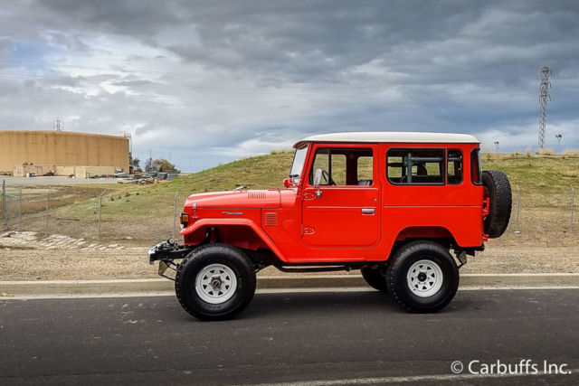 1977 red 4x4! 6 cyl 3 speed excellent paint nice driver