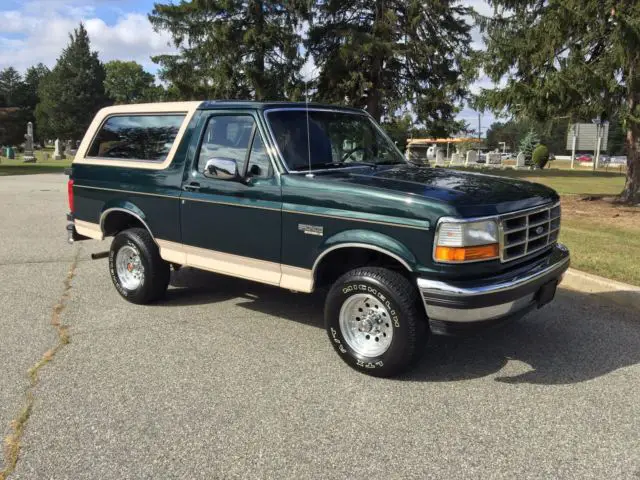 1993 bronco 59k actual miles!! museum quality time piece survivor! pristine!