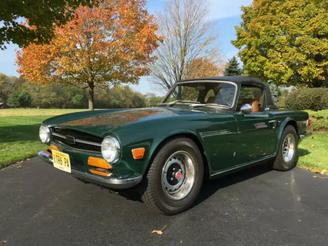 1971 triumph tr-6, only 39,000 miles, 3 owner car ...always stored inside
