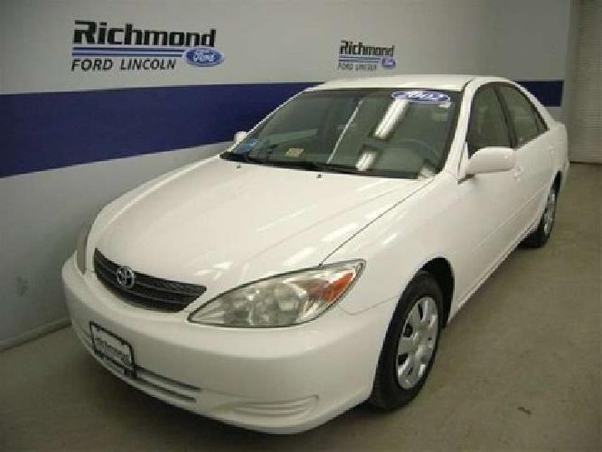 2002 toyota camry le in richmond, va