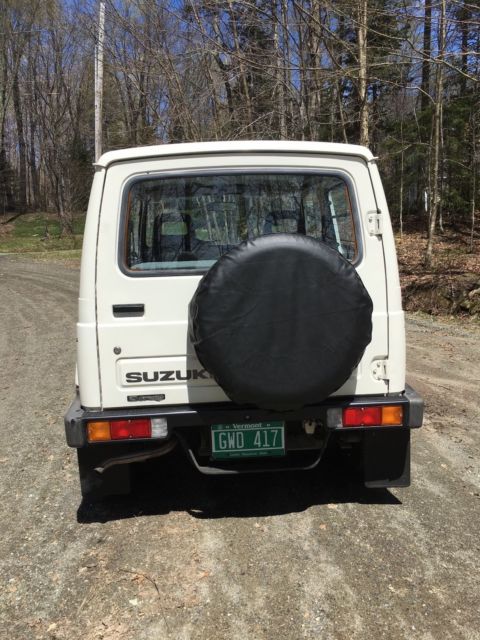 1988 suzuki samurai jx hard top / tin top with ac, low miles, rust free